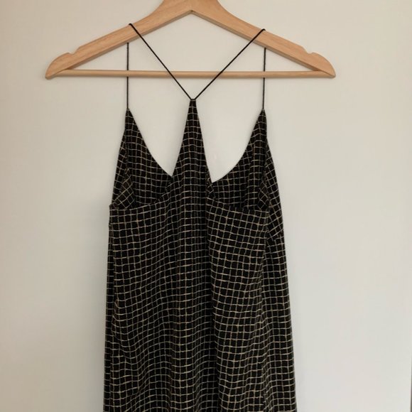 OAK + FORT Patterned Thin Strap Summer Dress XS - Picture 4 of 5